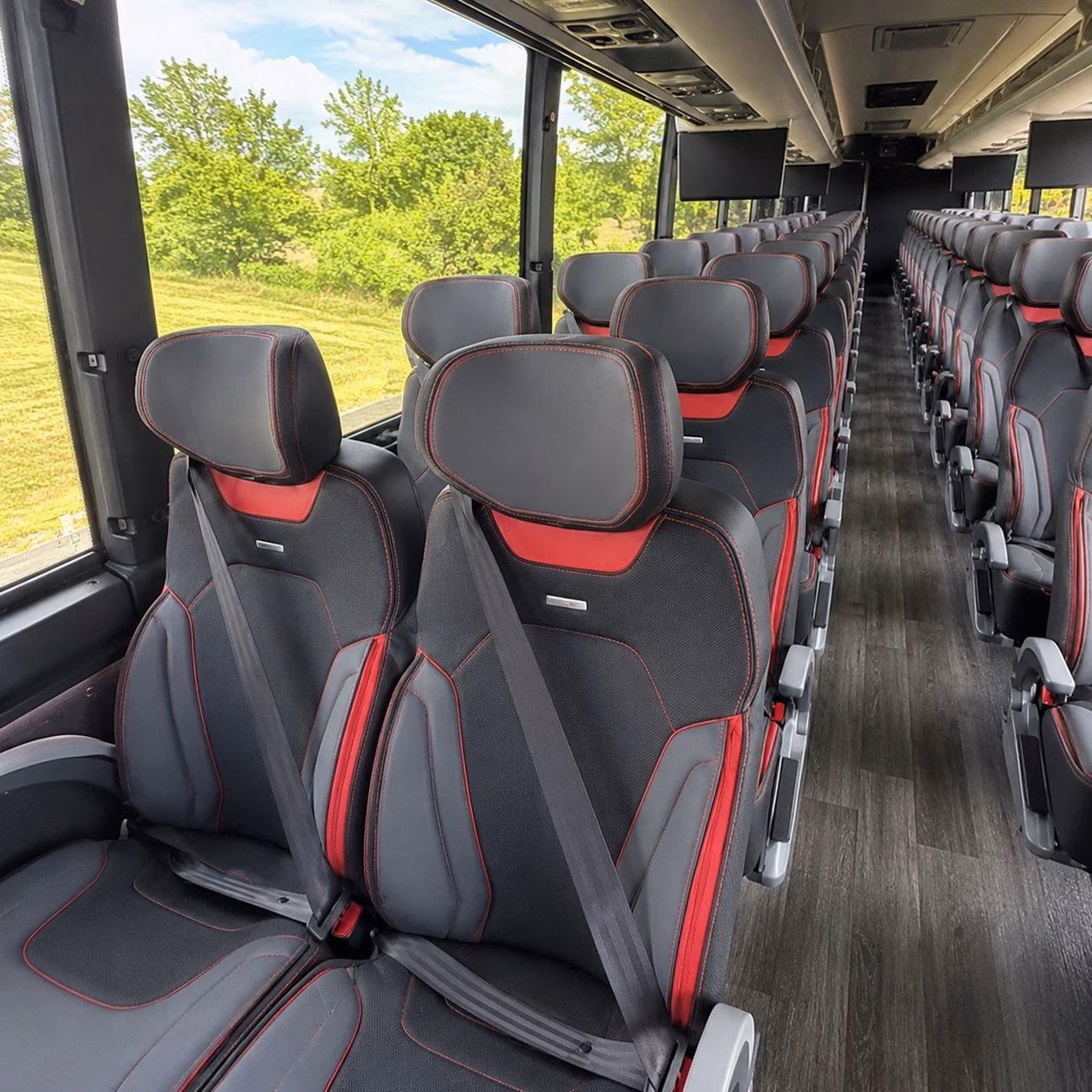 eugene to portland long distance charter bus rentals