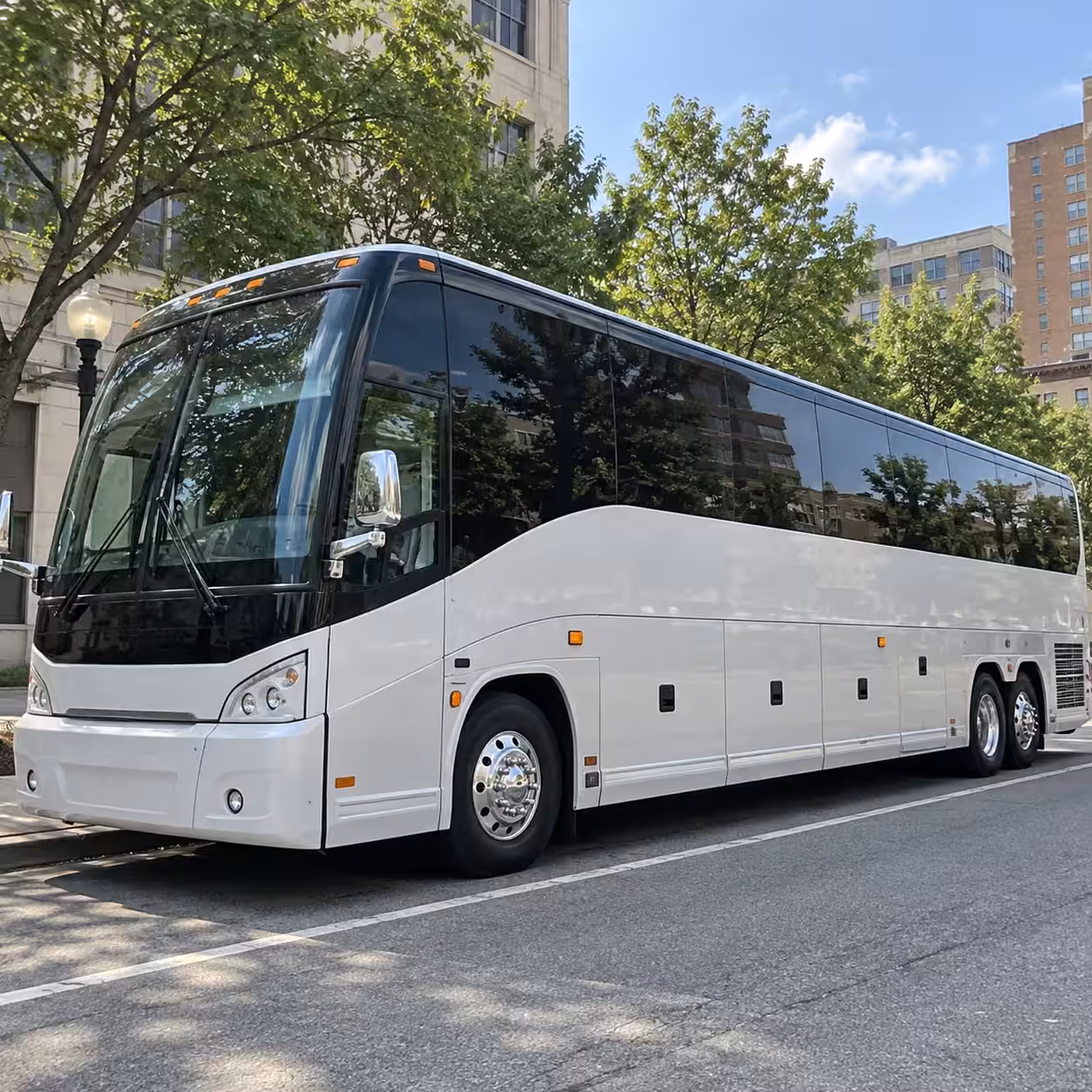 eugene wedding shuttle buses between hotels and venues