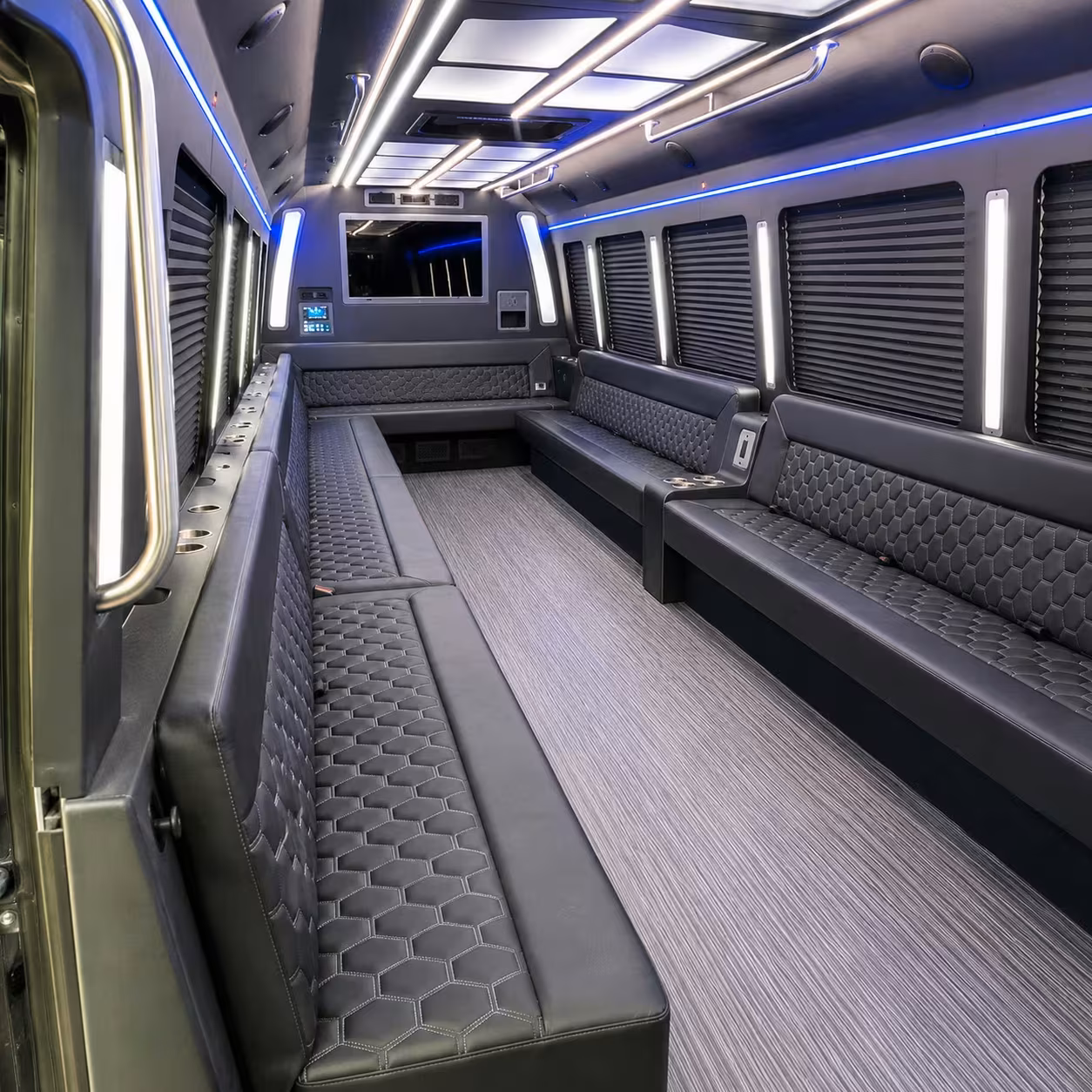 party bus interior