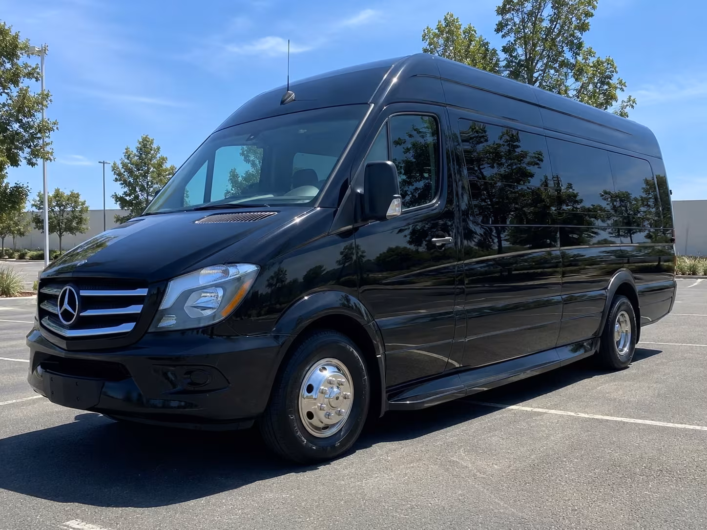 sprinter van with driver