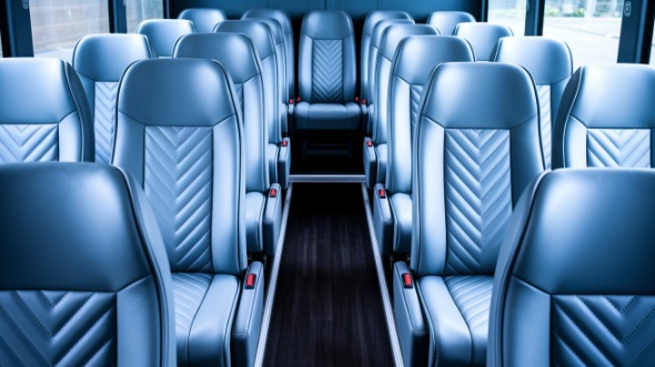 25 passenger minibus interior