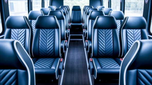 eugene 25 passenger minibus inside