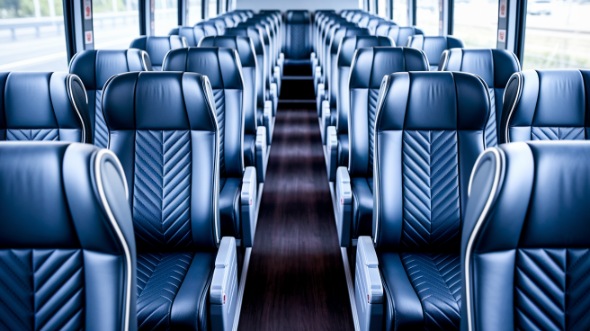 eugene 54 passenger charter bus rental