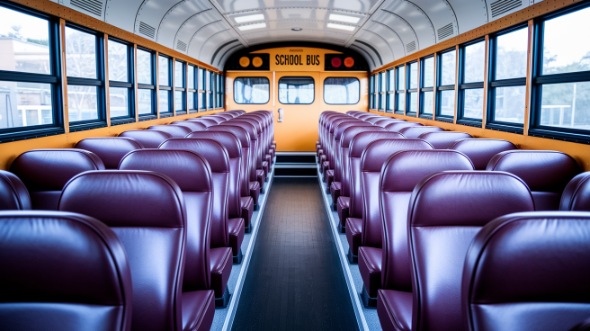 eugene school bus rental inside