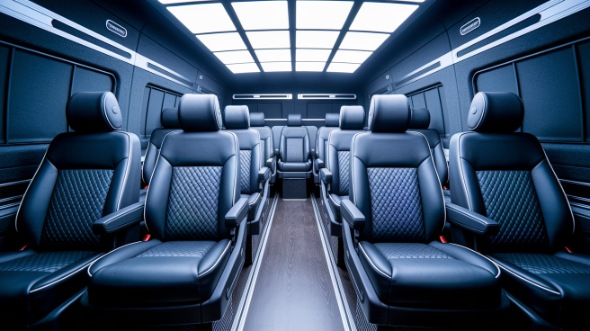 eugene sprinter van with driver interior